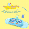 High quality child educational battery operation plastic catching fish game toy